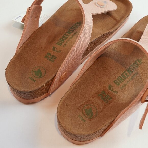 Birkenstock Gizeh Sandal Vegan Blush Pink NEW - 39 Regular 8-8.5 - Picture 3 of 6